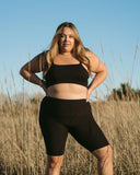 Huha | Mineral Bike Shorts | XS Black