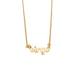 Zodiac Virgo Necklace | Horoscope Jewelry | Gold