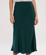 Bluivy | Green Maxi Skirt