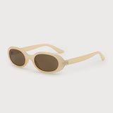 Caracol | Slim Oval Sunglasses