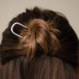 Kitsch | French Metal Hair Pin | Silver