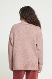 Ichi | Ihfanny Long Sleeve Sweater | Red Tone