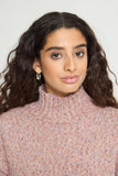 Ichi | Ihfanny Long Sleeve Sweater | Red Tone
