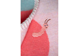 David Fussennegger | Rose Lili Baby Blanket | Cherries with Worm