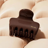Kitsch | Recycled Plastic Puffy Cloud Clip | Chocolate