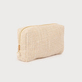 Caracol | Small Cosmetic Pouch With Pearl Zipper