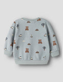 Name It | Blue Bear Balloon Sweater | Abyss
