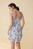 Myra Bag | Brooke’s Love Empire Waist Dress | Blue