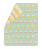 David Fussennegger | Juwel Baby Blanket | Green Gelato Dreams