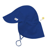 I Play by Green Sprouts | Eco Flap with Neck Flap Sun Hat | UPF 50+