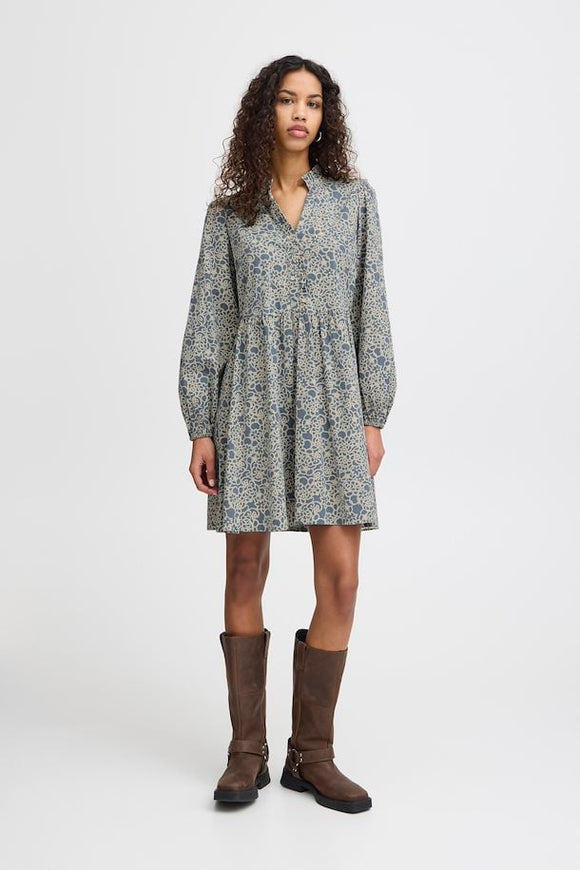 Ichi | Ihqwissa Dress 2 | Blue Mirage Flow
