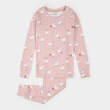 Petit Lem | Dress Up Duck Print on Primrose PJ Set