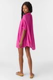 O’Neill | Saltwater Solids Carlee Button Up | Fuchisa