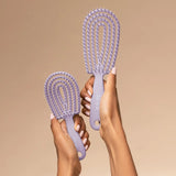 Kitsch | Mini Soft Violet Detangling Flexi Brush | Violet