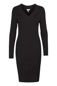 B.Young | Bymmorla V-Neck Dress | Black