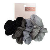 Kitsch | Velvet Hair Scrunchies | 5 Piece