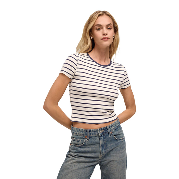 Z Supply | Saxton Striped Tee | Supernova