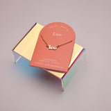 Zodiac Leo Necklace | Horoscope Jewelry | Gold