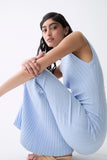Deluc | Amora Knit Dress | Light Blue | 9256D