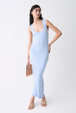 Deluc | Amora Knit Dress | Light Blue | 9256D