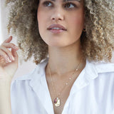 February Birthstone Necklace | Birthday Jewelry | Gold