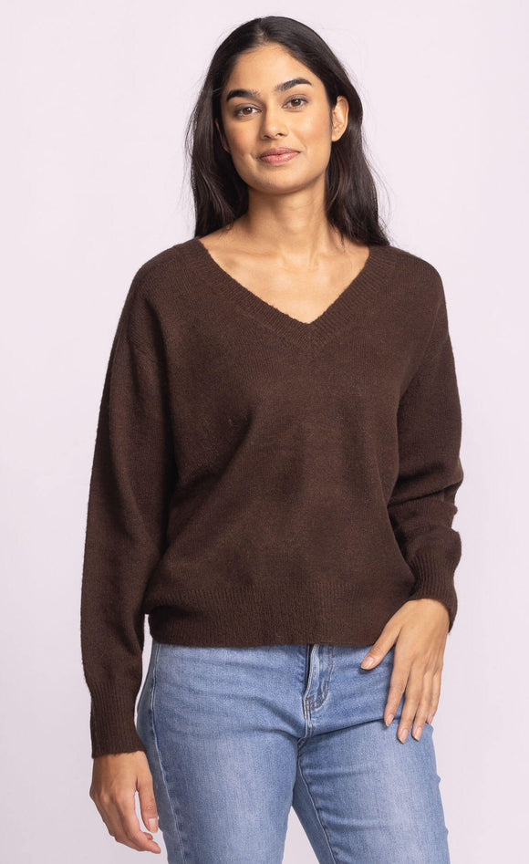 Pink Martini | Jacon Sweater | Brown