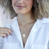 June Birthstone Necklace | Birthday Jewelry | Gold