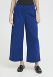 Ichi | Ihkate Wide Leg Trousers Pants | Sodalite Blue