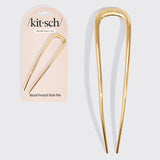 Kitsch | Metal French Hair Pin | Gold