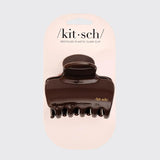 Kitsch | Recycled Plastic Puffy Cloud Clip | Chocolate