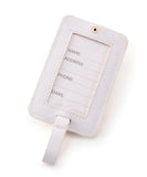 Avenue 9 | Mr & Mrs Luggage Tags | White