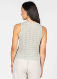 C’est Moi | Knit Pattern Tank Top | Mint