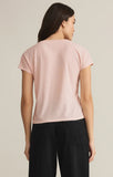 Z Supply | Modern V-Neck Tee | Pink Salt