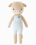 Cuddle + Kind | Asher the Cow | 13" Hand Knit Doll