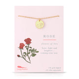 Lucky Feather | Botanical Flower Necklace