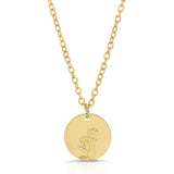 Lucky Feather | Botanical Flower Necklace