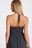 Bishop + Young | Aeries Halter Dress | Clover Print