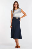 Bishop + Young | Kristopher Twofer Dress | Indigo Stripe