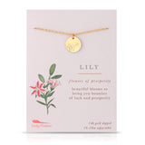 Lucky Feather | Botanical Necklaces | Gold
