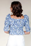 Pink Martini | Provence Top | Blue