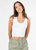 C'est Moi | Bamboo Ribbed Tank Top