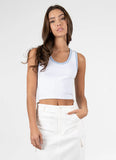 C'est Moi | Bamboo Ribbed Tank Top