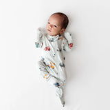 Kyte Baby | Zippered Footie Sleeper | City Vehicles