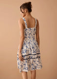 Myra Bag | Makayla’s Gift Apron Dress | Blue Bow
