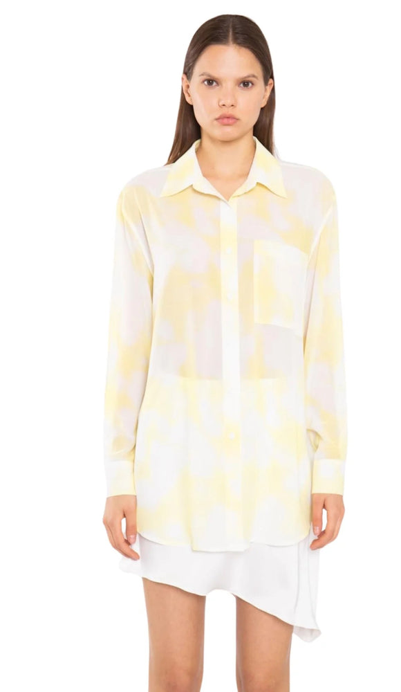 Glamorous | Yellow Top Chiffon