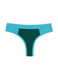 Huha | Mineral Thong Underwear | Electric Blue