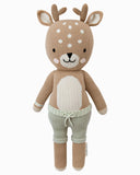 Cuddle + Kind | Elliott the Fawn | 13" Hand Knit Doll