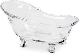 Abbott Collection | Glass Bathtub Soap Dish 6” | 27 - Bliss