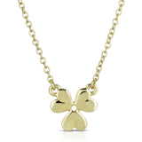 Lucky Feather | Love All Around Clover Necklace