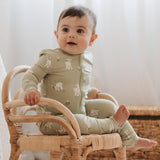 Petit Lem | Little Lamb On Sage Convertible Sleeper